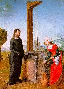 Juan de Flandes Christ and the Woman of Samaria oil